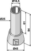 Bush 84xØ16,5xØ45 - AgriParts