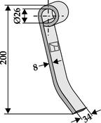 Central flail - AgriParts