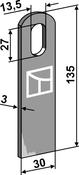 Scarifier blade - AgriParts image