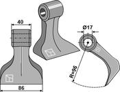 Pruning hammer - AgriParts image
