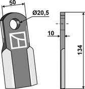 Straight blade - AgriParts