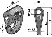 Shackle - quick change system - AgriParts