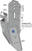 Holder for granular fertilizer knive - AgriParts
