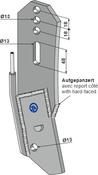 Holder for liquid fertilizer knive - AgriParts
