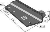 Disperser wing - left - AgriParts