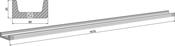 Scraper floor rail - AgriParts