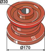 Pulley for chain Ø 170 - AgriParts