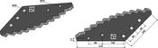 Fodder mixer knives - AgriParts