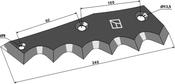 Fodder mixer knives - AgriParts