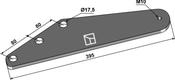 Support plate - AgriParts