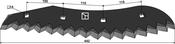 Food mixer knives - hard metal faced - AgriParts