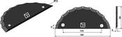 Food mixer knives - AgriParts