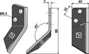 Food mixer knive, right - AgriParts