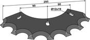 Food mixer knive - AgriParts