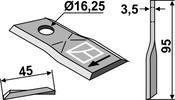 Rotary mower blade - AgriParts