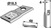 Rotary mower blade - AgriParts image