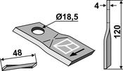Rotary mower blade - AgriParts image