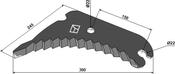 Round baler knife - AgriParts
