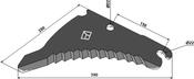 Round baler knife - AgriParts