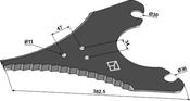 Silage knive - AgriParts