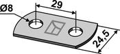 Connecting plate - AgriParts