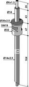 Fertilizer tube - AgriParts