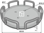 Hoop ring rollers - AgriParts