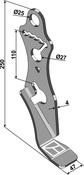 Depth gauge - left - AgriParts