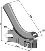Seed tube - AgriParts