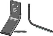 Tiller blade DURAFACE - AgriParts