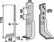 Blade, left model - AgriParts image