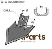 Sweep 150 x 6 - AgriParts