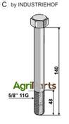 Bolt 5/8'' 11G - AgriParts