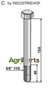 Bolt 5/8'' 11G - AgriParts image