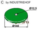Leaf spring - Ø140 - AgriParts