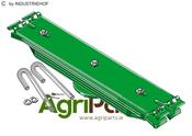 Leaf springs - 6 layer 580mm - AgriParts