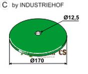 Leaf spring - Ø170 - AgriParts