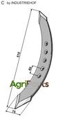 Twisted stubble point - AgriParts