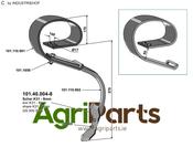Spring tine for Kongskilde - Vibroflex - AgriParts