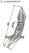 Cultivator share 265mm - AgriParts