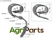 Spring tine compl. with share - AgriParts