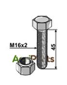 Bolt M16 x 45 - AgriParts