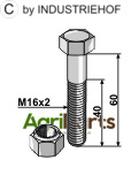 Bolt M16 x 60 - AgriParts image