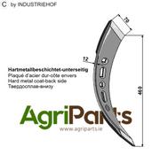 Point SK turned right - hard metal faced - AgriParts