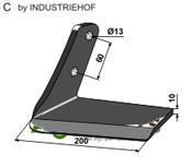 Replacement wing - left - AgriParts