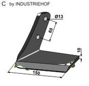 Replacement wing - left - AgriParts