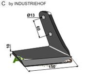 Replacement wing - right - AgriParts