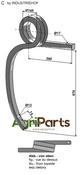 Double coil spring, right - AgriParts