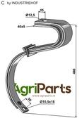 Tine - 2 1/2 Layer - AgriParts