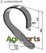 Spring shank - right model - AgriParts